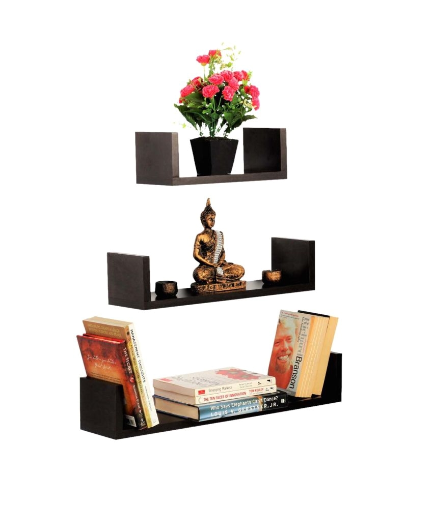 bluewud caesar wall book floating shelf wall shelf book shelf storage shelf