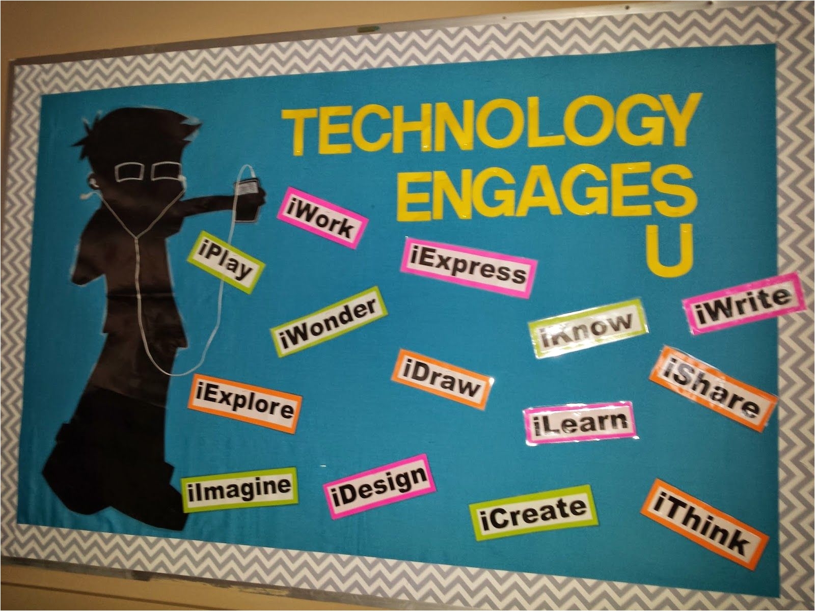 bulletin boards for technology found this adorable poster at my local teacher store and printed out