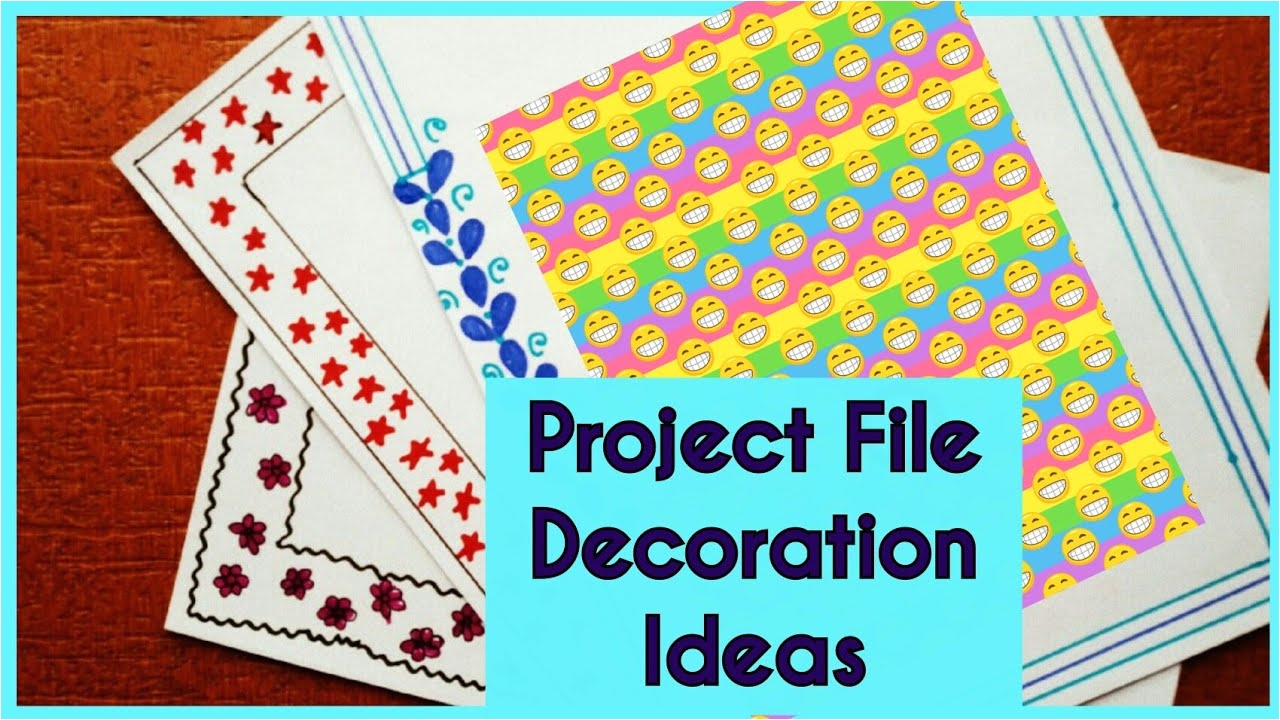 project file design decoration ideas new 2017 border designs for school project frames