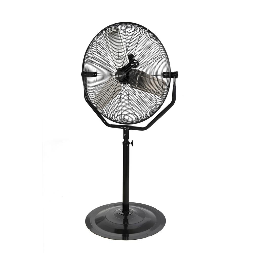 commercial electric adjustable height 30 in easy assembly pedestal fan