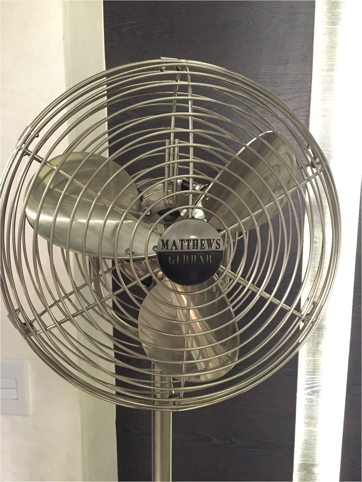 ventilador pedestal w30c na quel escovado