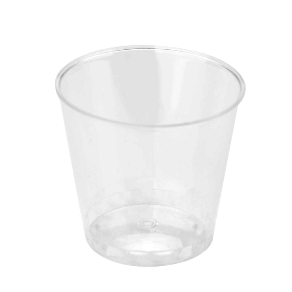 Decorative Plastic Shot Glasses 20pcs 30ml Eco Friendly Clear Plastic Shot Cup Disposable Shooter