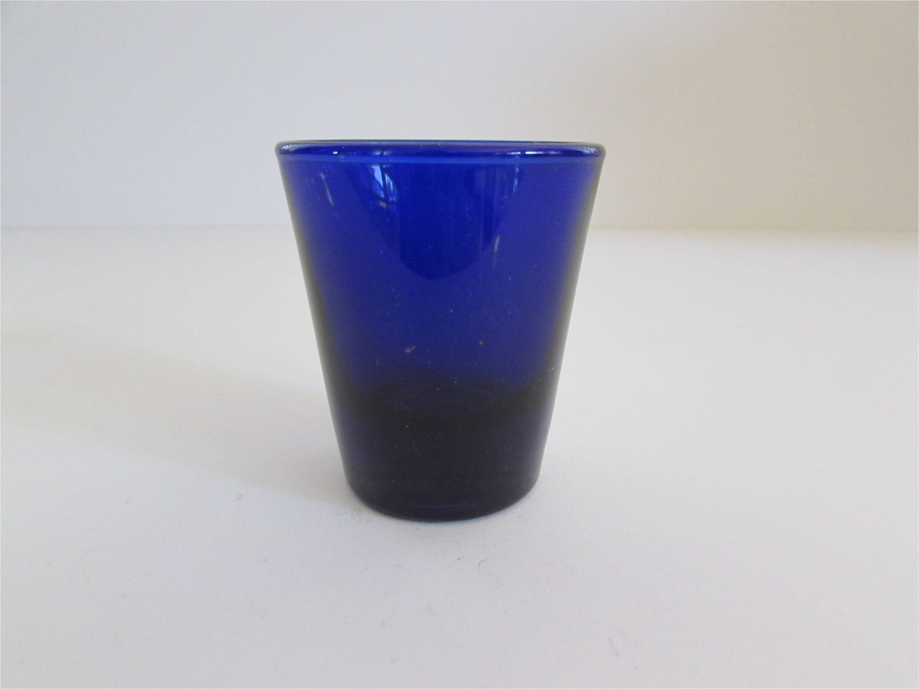 Decorative Plastic Shot Glasses Cobalt Blue Libby Shot Glass Vintage Libby Cobalt Blue Shot Glass