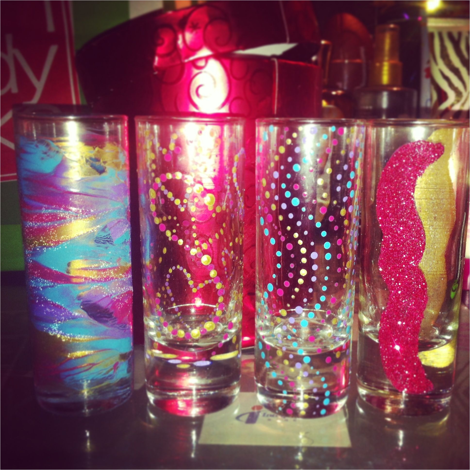 christmas gift from my best friend personalized shot glasses must try diy