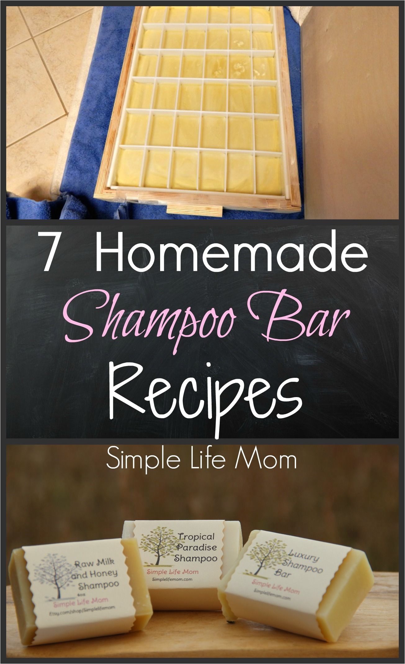 7 homemade shampoo bar recipes cold process soap from simple life mom