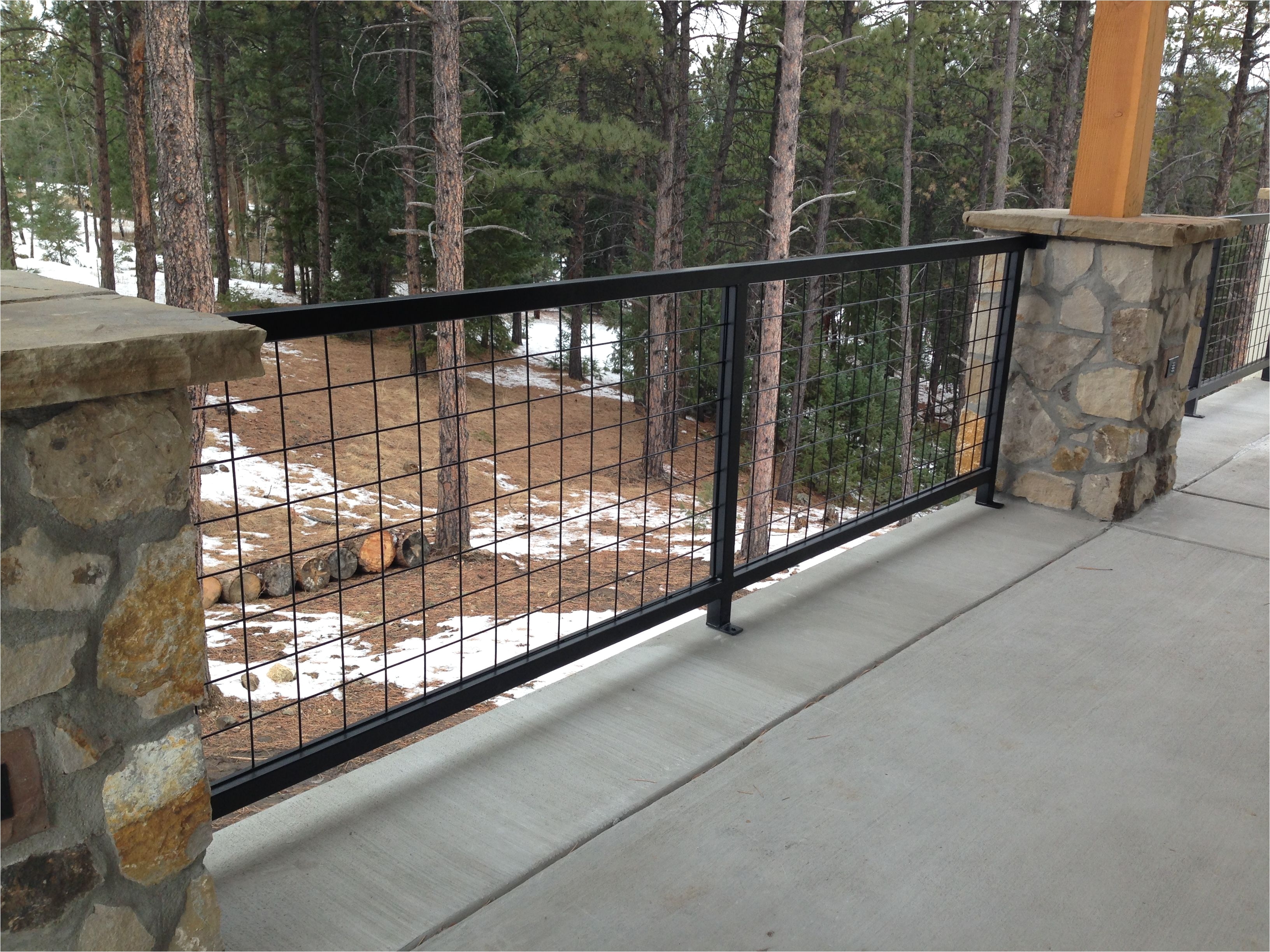 hog wire deck railing astonishing on modern home decor ideas on