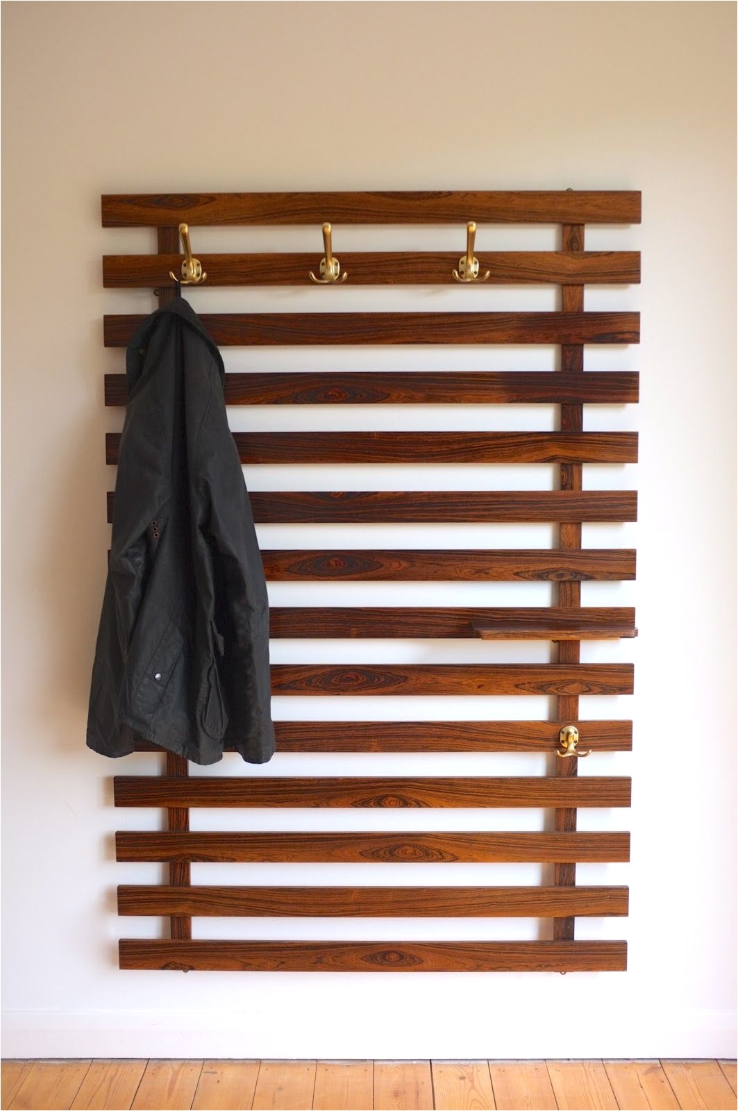modern wall mounted coat rack ideas to impress you mid century style wall mounted coat rack with wooden material and 3 pieces coat hooks along with white