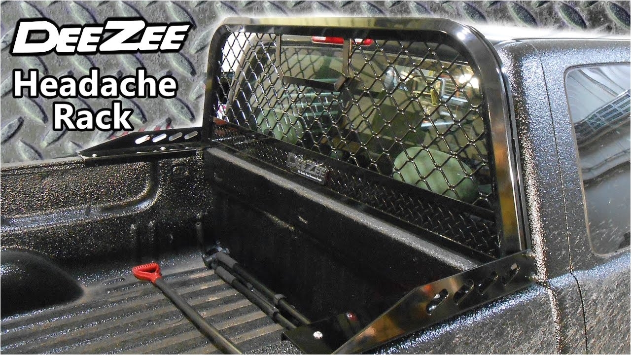 project frankenstein dee zee aluminum headache rack install silverado