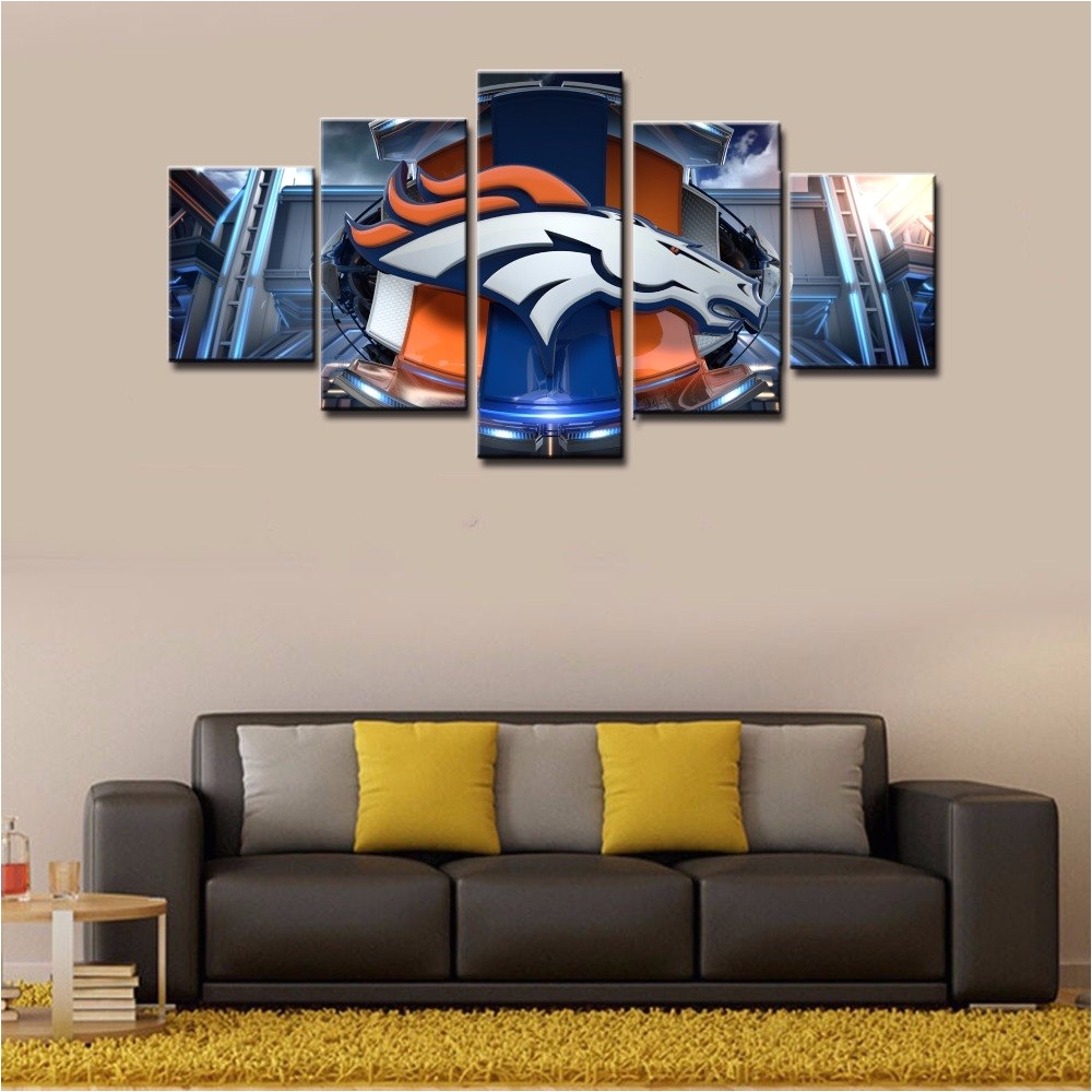 new 10 denver broncos wall decor decorating design of 19