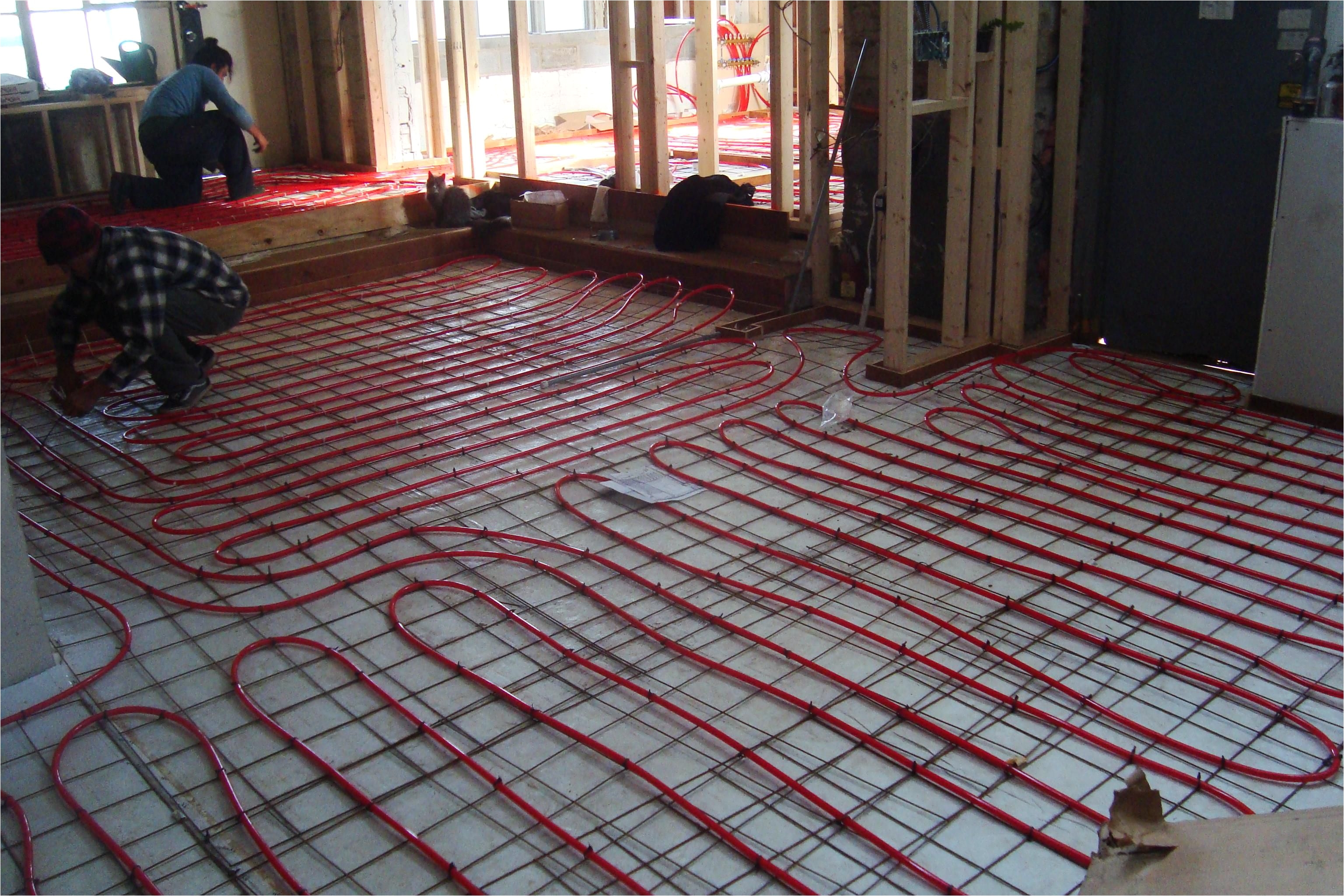 Diy Heated Floor Mat Electric Radiant Floor Heating the Basics