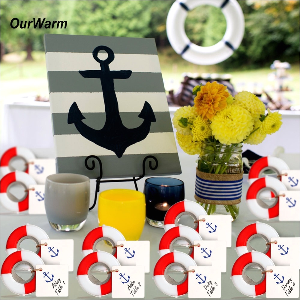 Diy Lifesaver Decor Ourwarm Party Diy Decorations 5pcs Lifesaver Bottle Opener