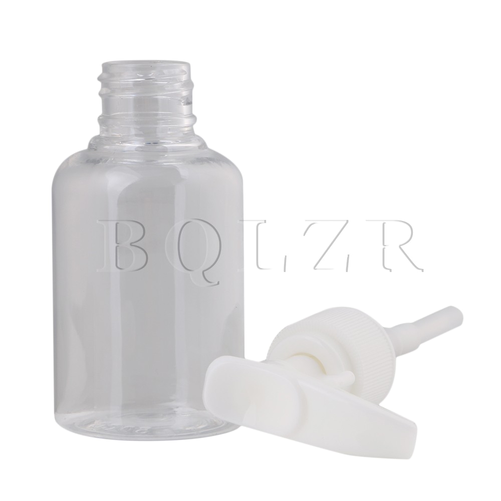 20x bqlzr white 75ml perfume shampoo lotion liquid cosmetic clear plastic pressed pump spray bottle in tool parts from tools on aliexpress com alibaba