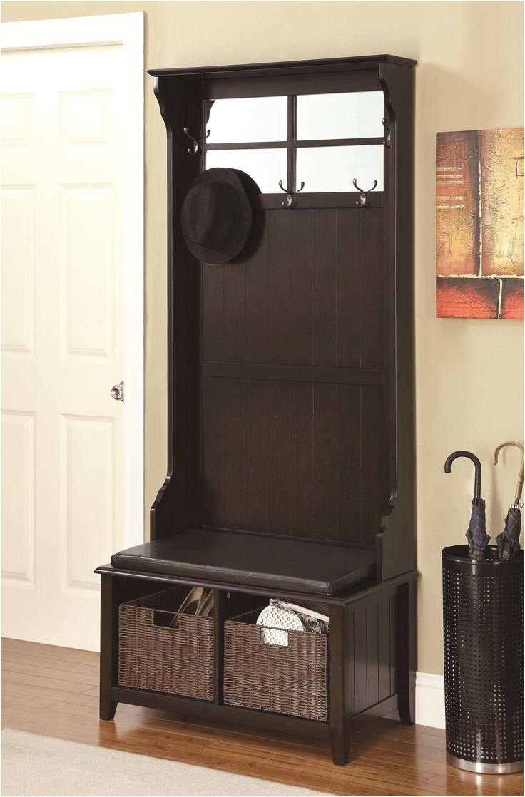 entryway storage bench with coat rack 32 best hall tree images on pinterest