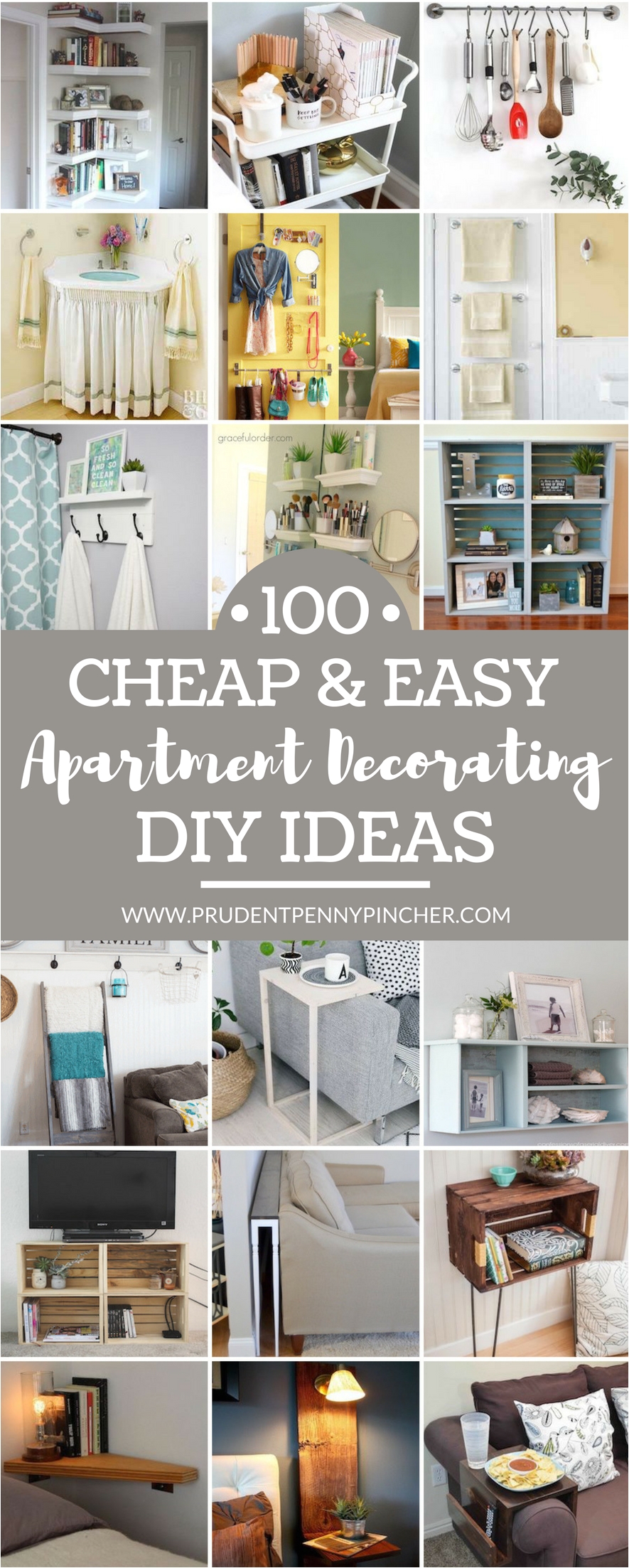 100 cheap and easy diy apartment decorating ideas