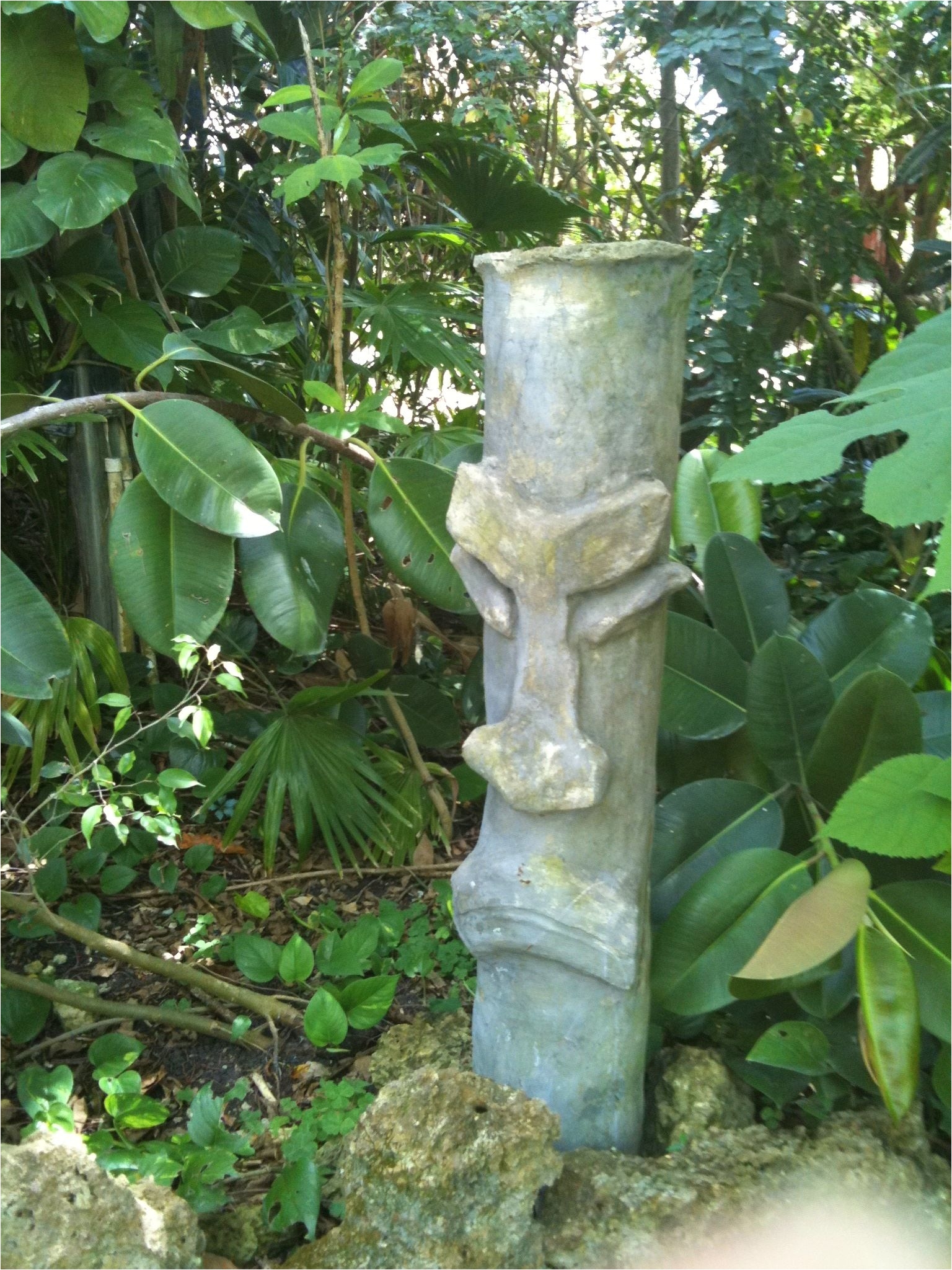 diy garden sculptures garden art polynesian statue diy small garden landscape design