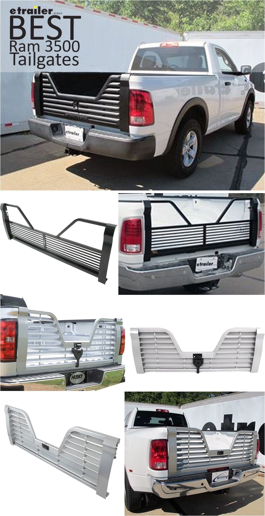 here are the best tailgates and tailgate accessories for your dodge ram 3500 truck 5th wheel tailgate with locking handle tailgate assist lowering system