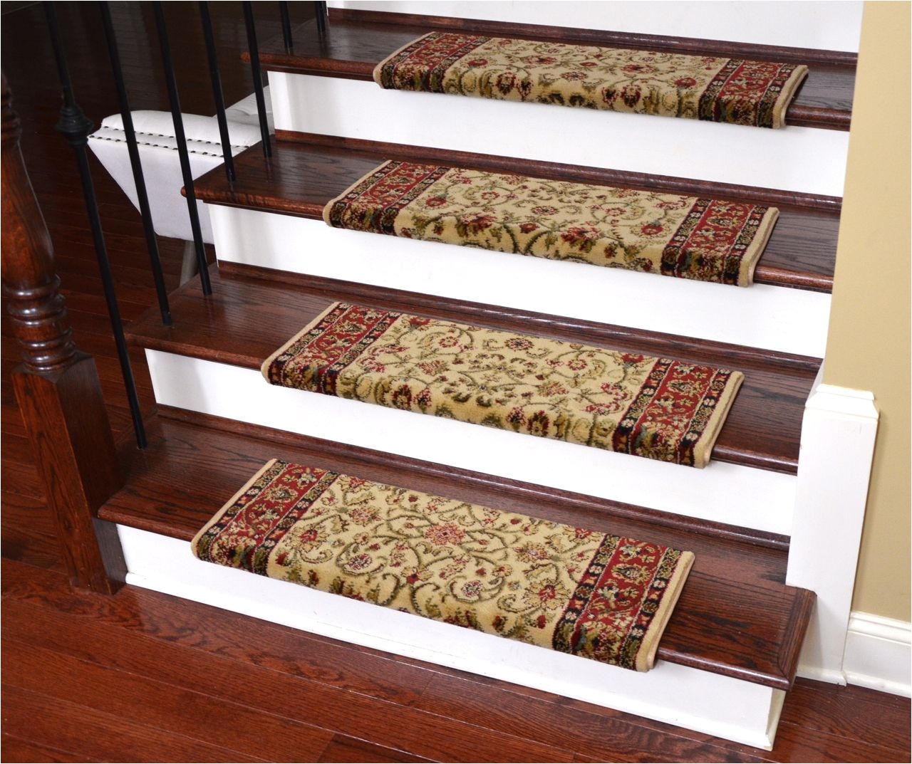 dean non slip tape free pet friendly stair gripper bullnose carpet stair treads classic