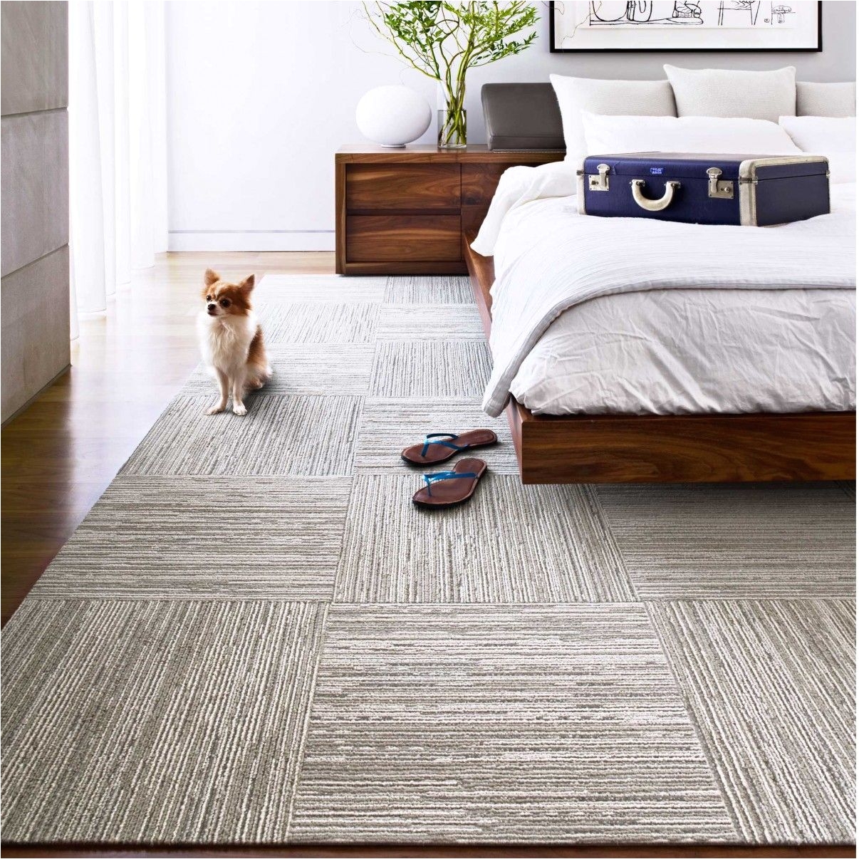 flor lacebark carpet tiles i like the patchwork detail yet soothing neutrals especially for a bedroom