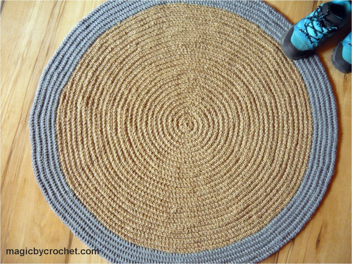 modern area rug round rug jute rug 3 ft rug pet friendly