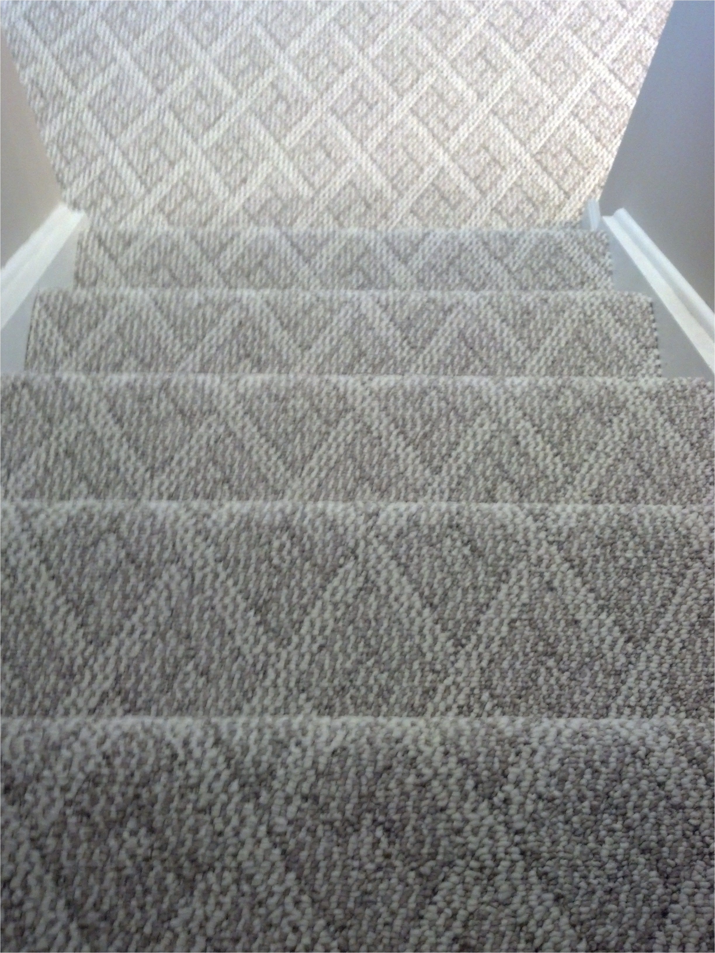 berber carpet cincinnati ohio installed on steps and basement family room note notice the pattern lining up on each step and floor