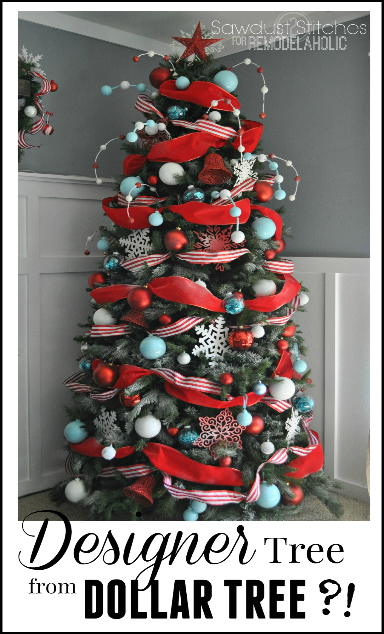 valentine unbelievable design dollar store christmas tree remodelaholic how to decorate a designer look trees village