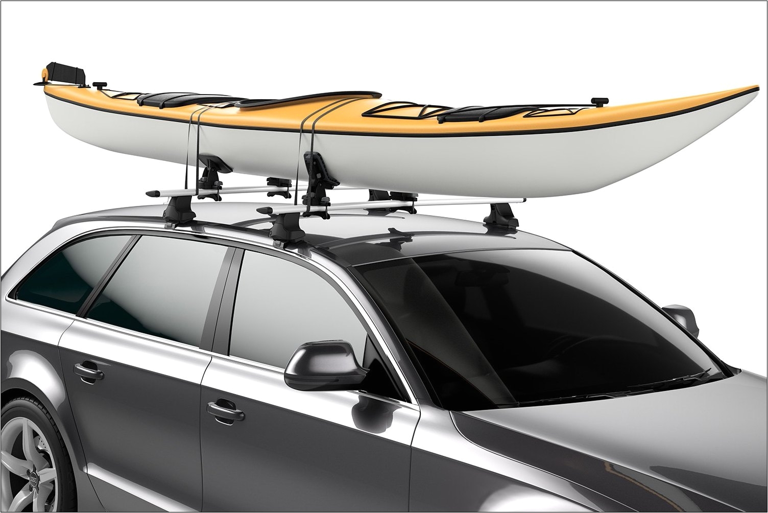thule dual kayak roof rack