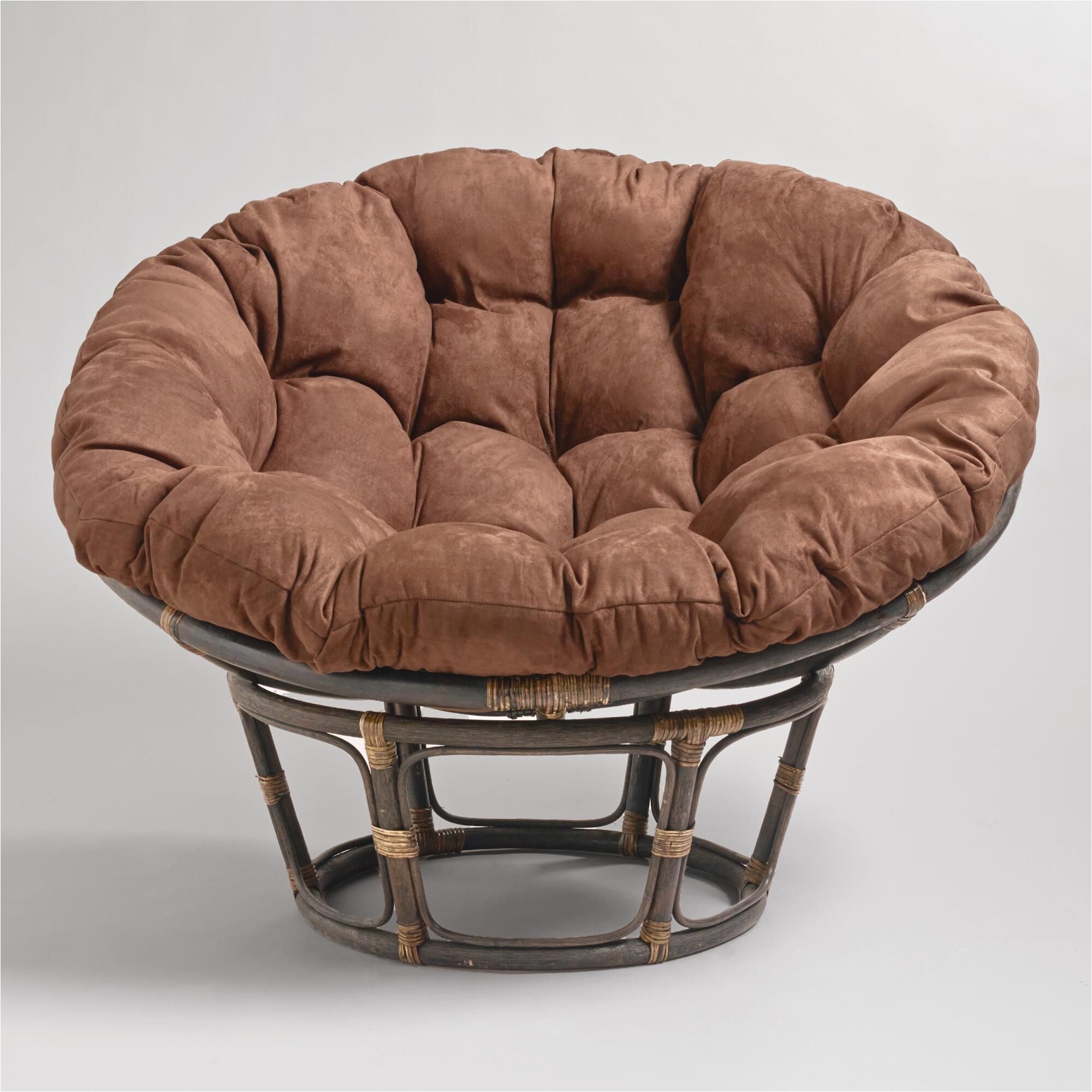 Double Papasan Chair World Market Java Microsuede Papasan Chair Cushion Easy Home Decor Pinterest