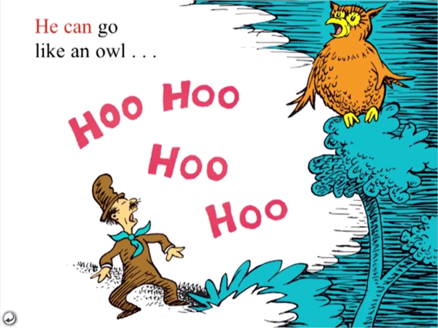 he can go like an owl hoo hoo hoo hoo png