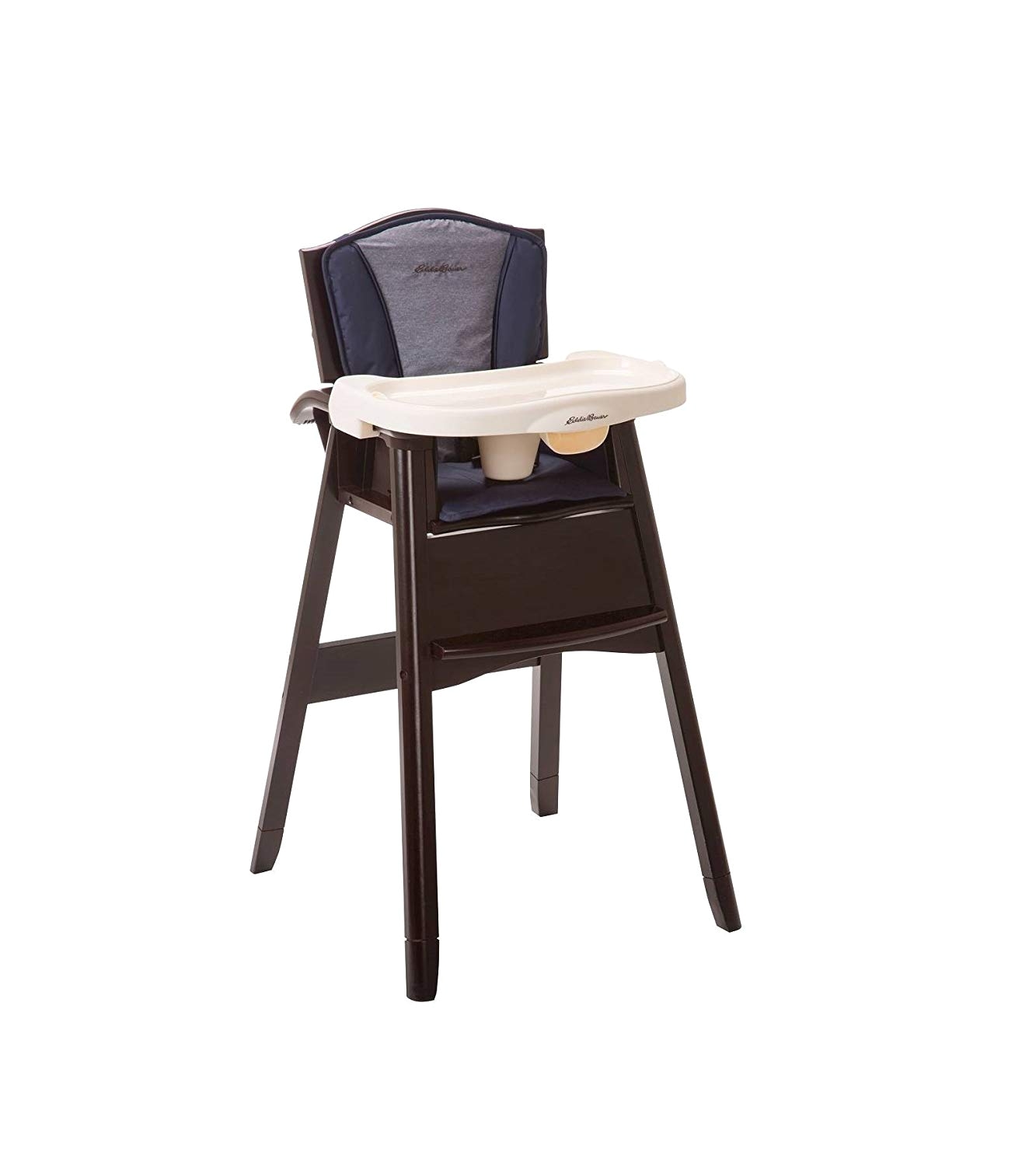 Eddie Bauer Pop Up High Chair Amazon Com Eddie Bauer Classic 3 In 1 Wood High Chair Twilight