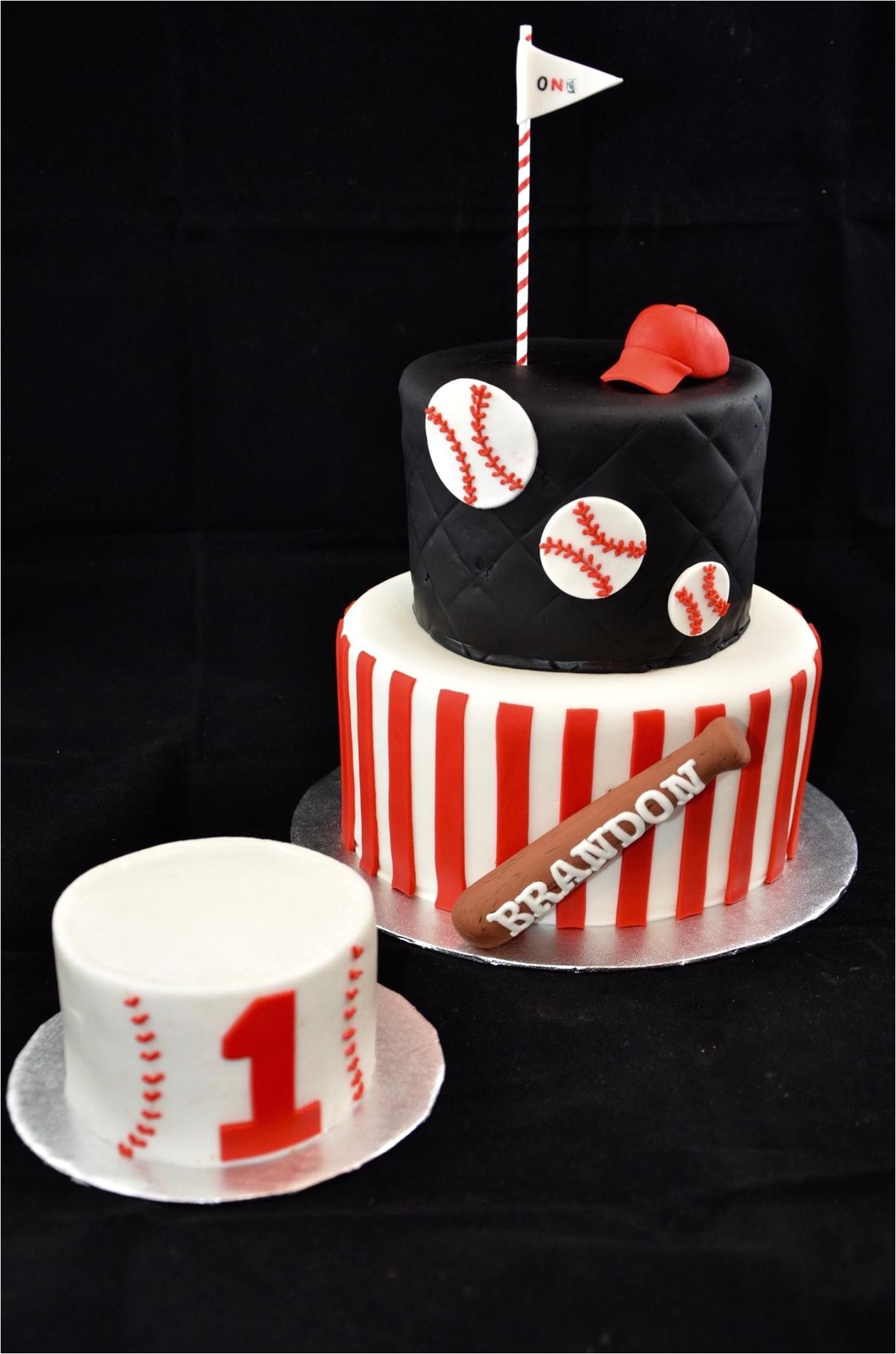 Edible Baseball Cake Decorations Pin by ashley On Baseball theme Rookie Year Pinterest Baseball