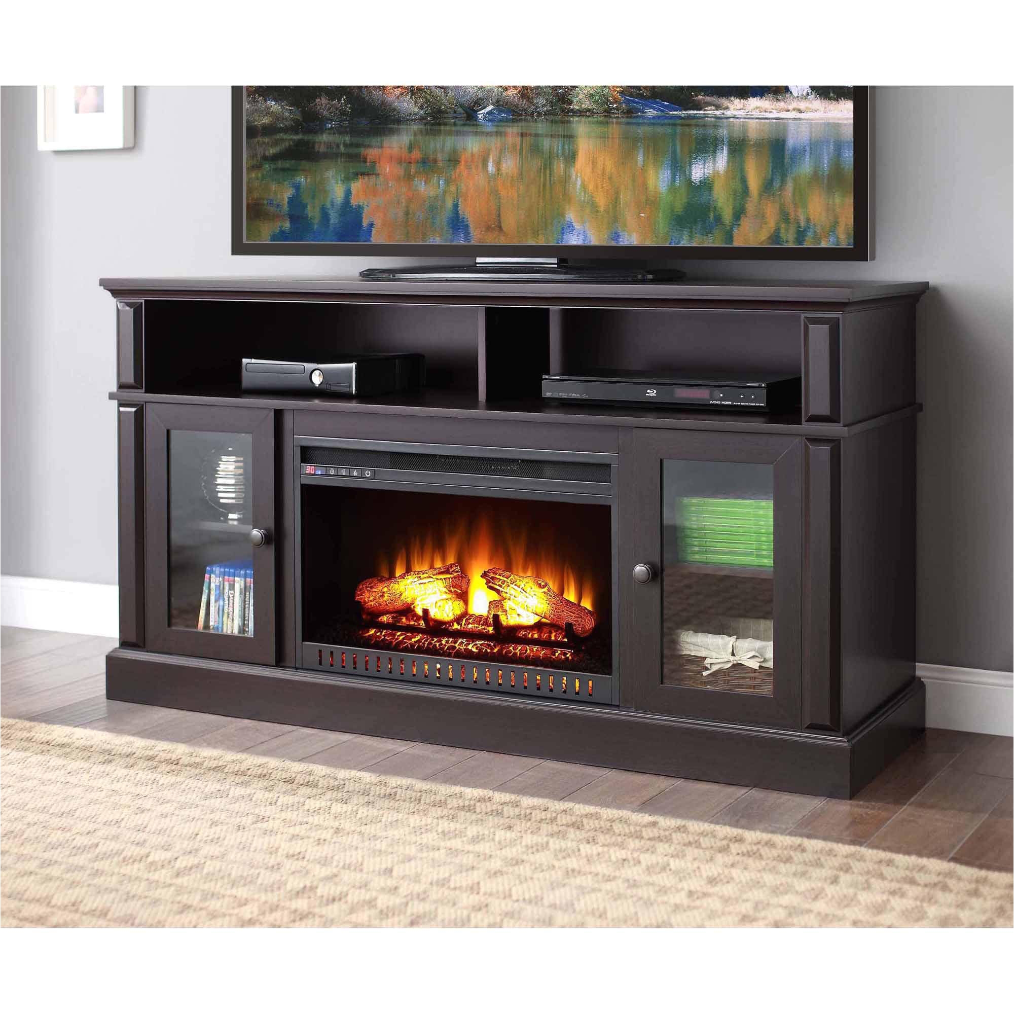 whalen barston media fireplace for tv s up to 70 multiple finishes walmart com