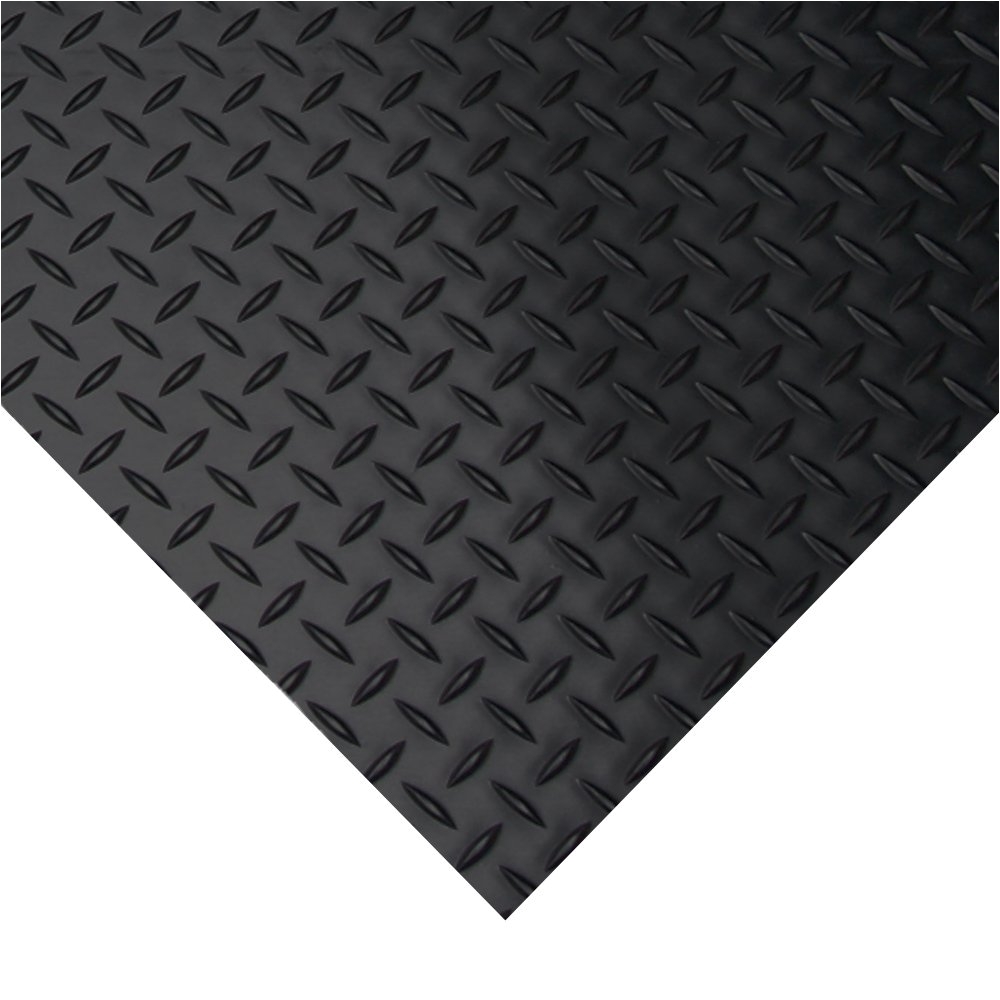 diamond plate rubber flooring rolls 3mm x 4ft x 1 5ft rolls