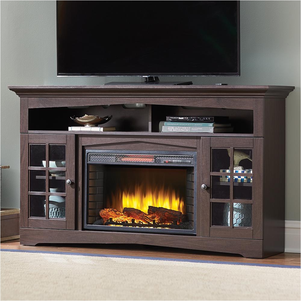 avondale grove 59 in tv stand infrared electric fireplace