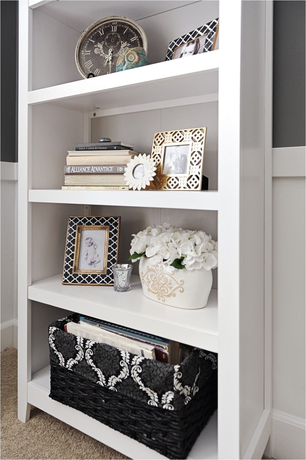 studio 7 interior design how to stage a bookcase