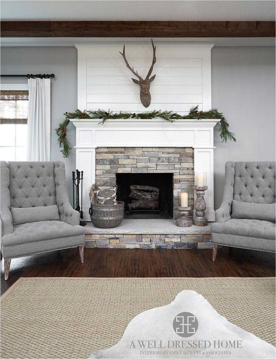 aledo project tv room a well dressed home shiplap fireplace accent wall with gray