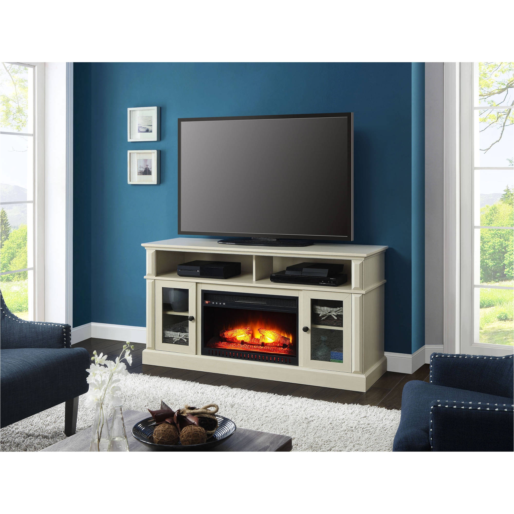 clearance fireplace tv stand lovely whalen barston media fireplace for tv s up to 70 multiple