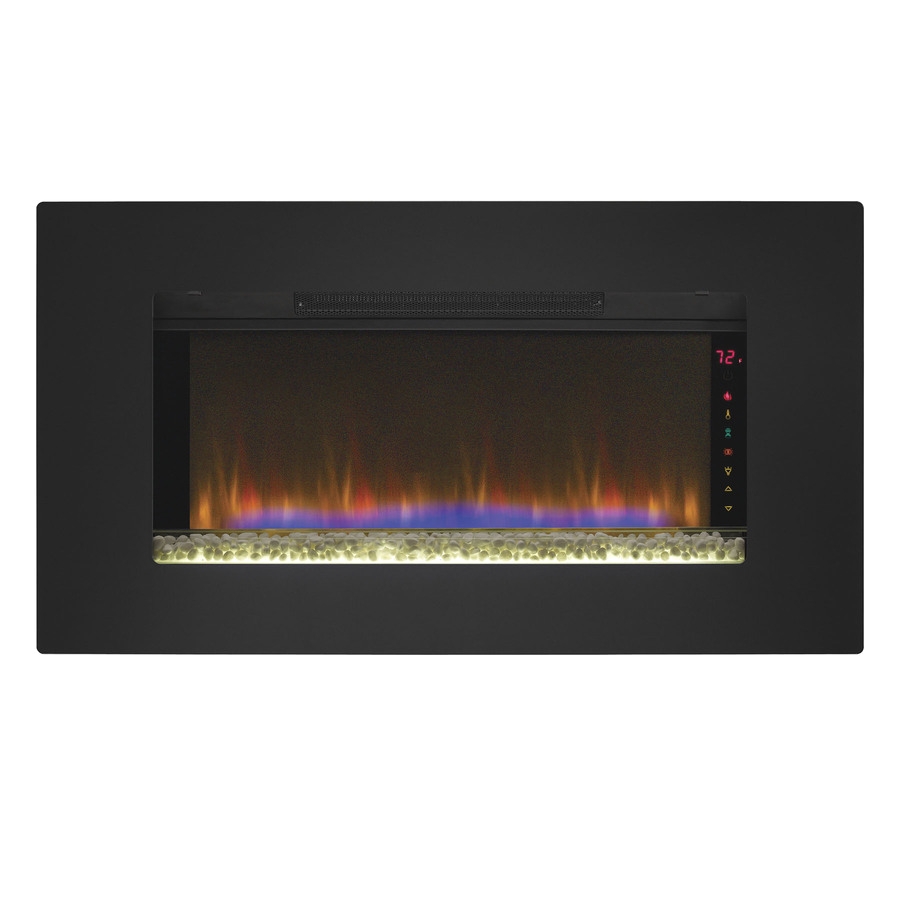 classicflame 36 in black electric fireplace insert
