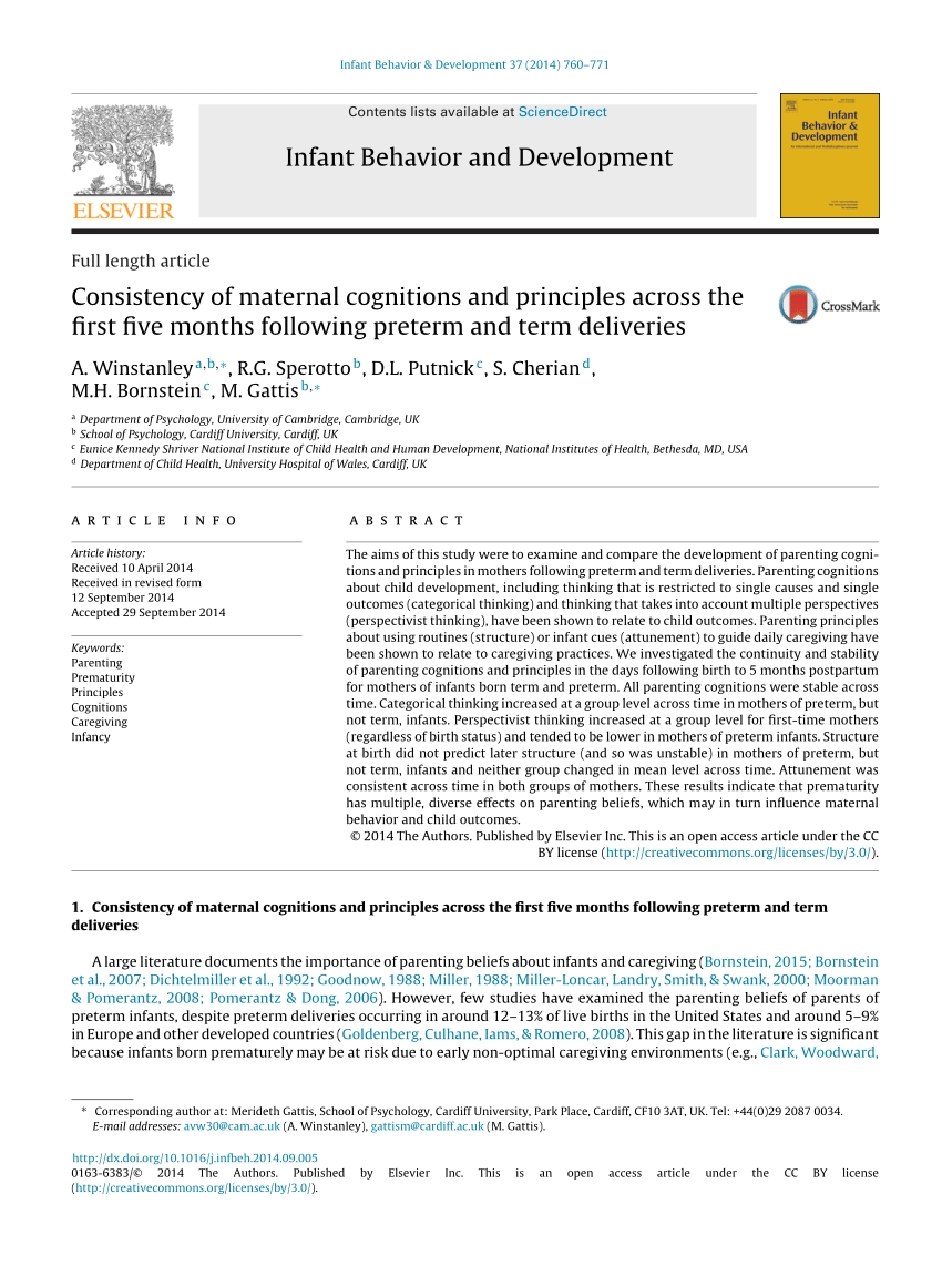 pdf maternal attitudes and knowledge of