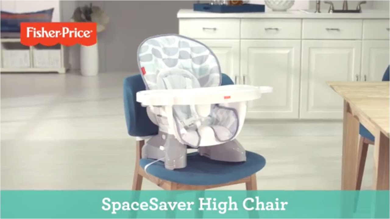 Fisher Price 4 In 1 Highchair Uk Spacesaver High Chair Fisher Price Youtube