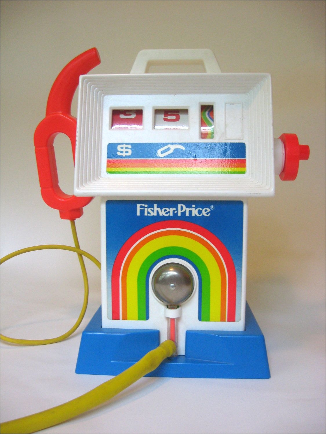 Fisher Price Table and Chairs 1990 Vintage Fisher Price Gas Pump Gas Go Service Center Mint Working