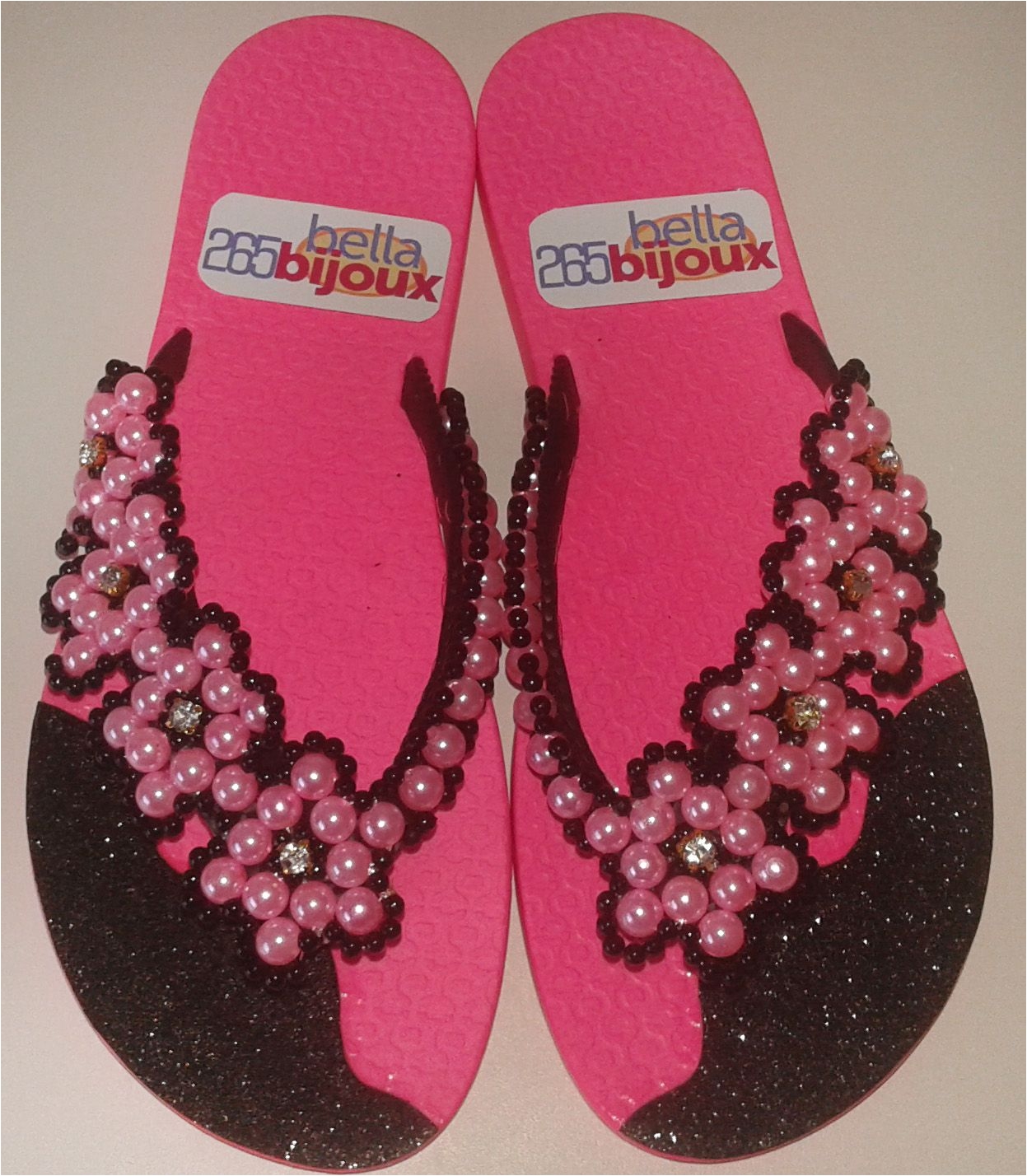 flip flop decor havaiana decorada chinelo decorado