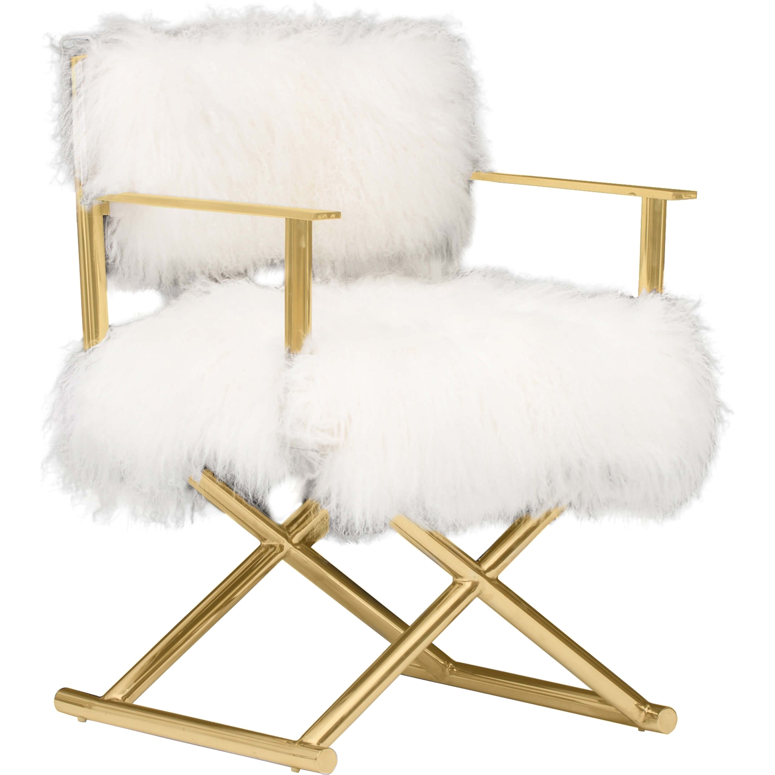 Fluffy Teenage Chairs Gigi Mongolian Fur Chair Gold Pinterest Dream Mansion Room and