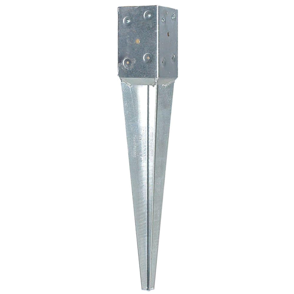 square fence post anchor 8 ca