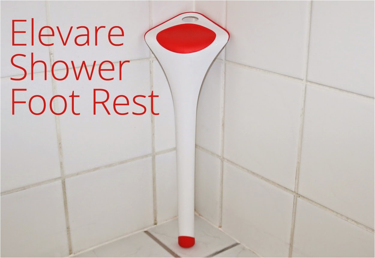 elevare shower foot rest review your new shower essential