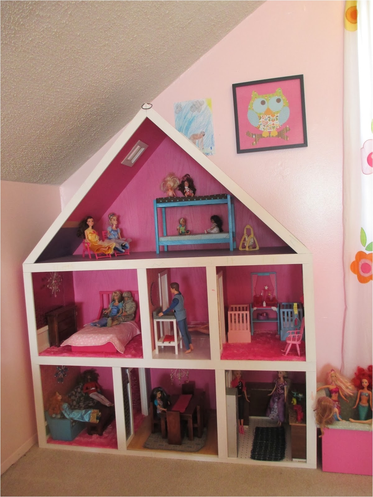 Free Plans for Building A Barbie Doll House Barbie Doll House Plans New Free Doll House Design Plans