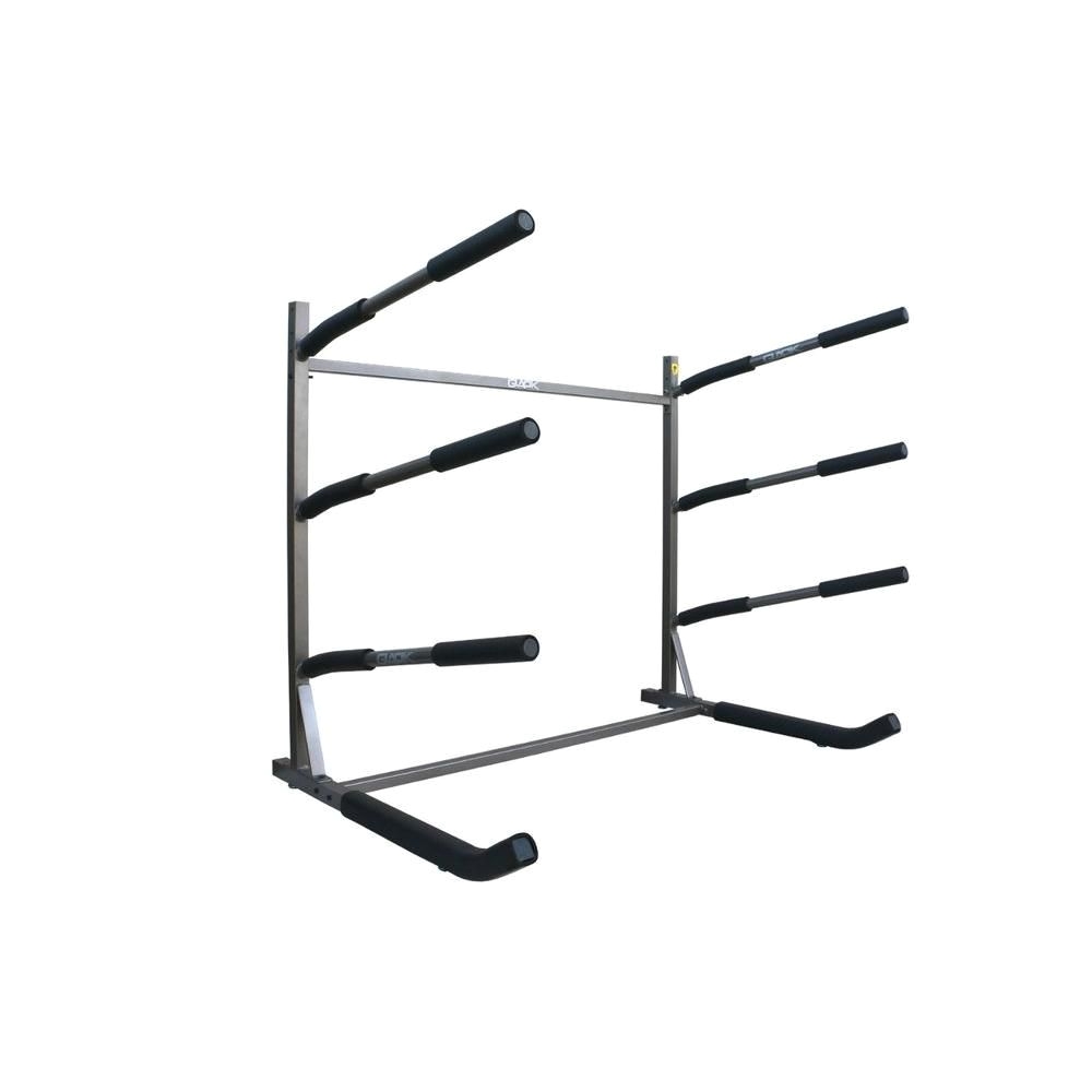 glacik bronze freestanding sup storage rack system