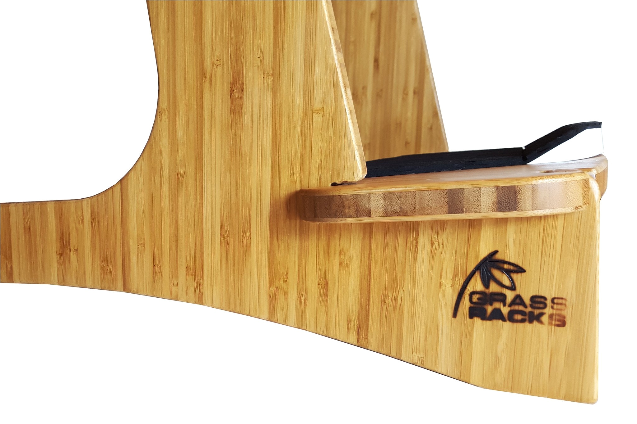 in store paddleboard surf rack by grassracks freestanding surfboard rack with kicker