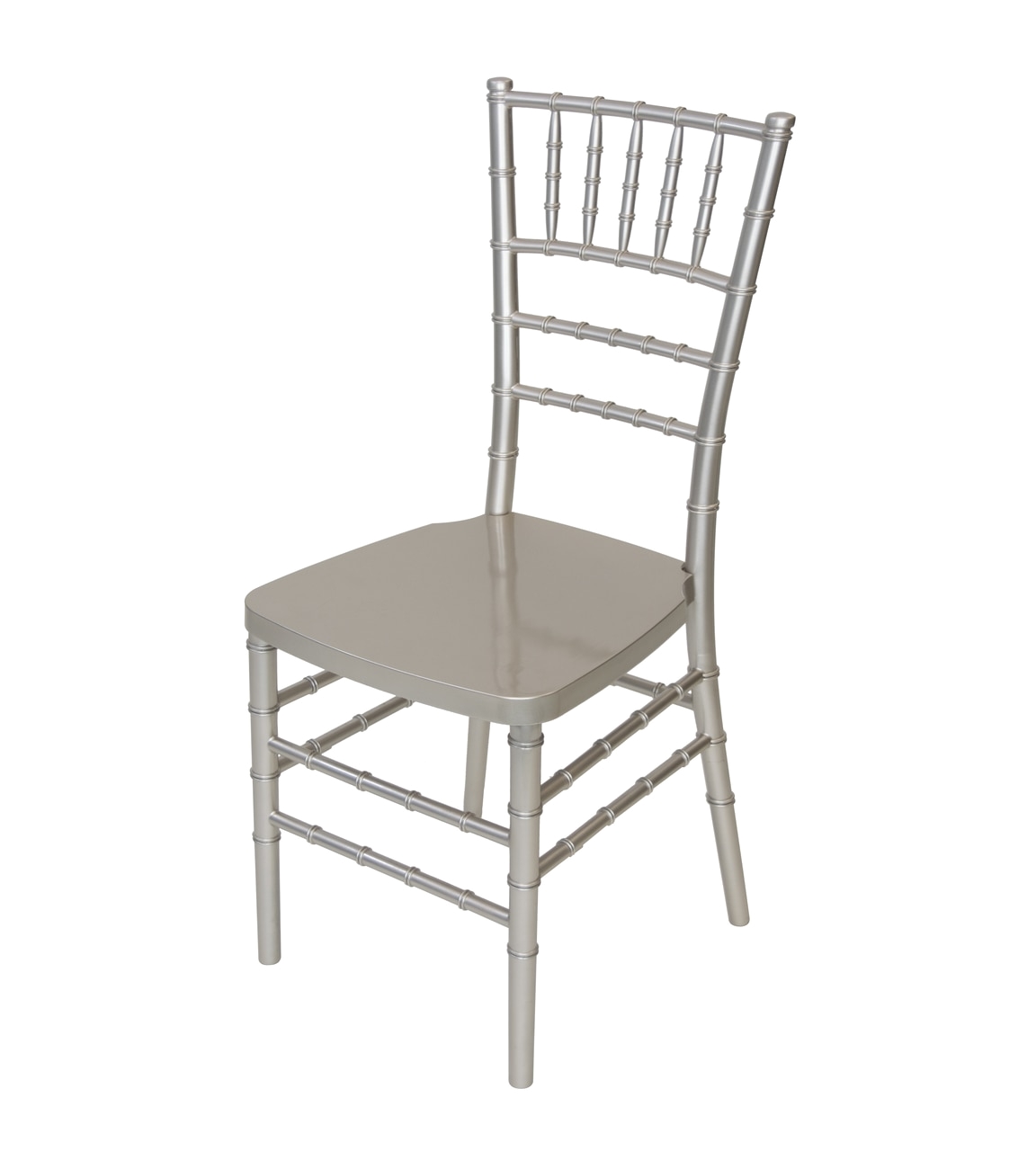 Fruitwood Chiavari Chairs Classic Series Metallic Resin Chiavari Chair with Steel Core