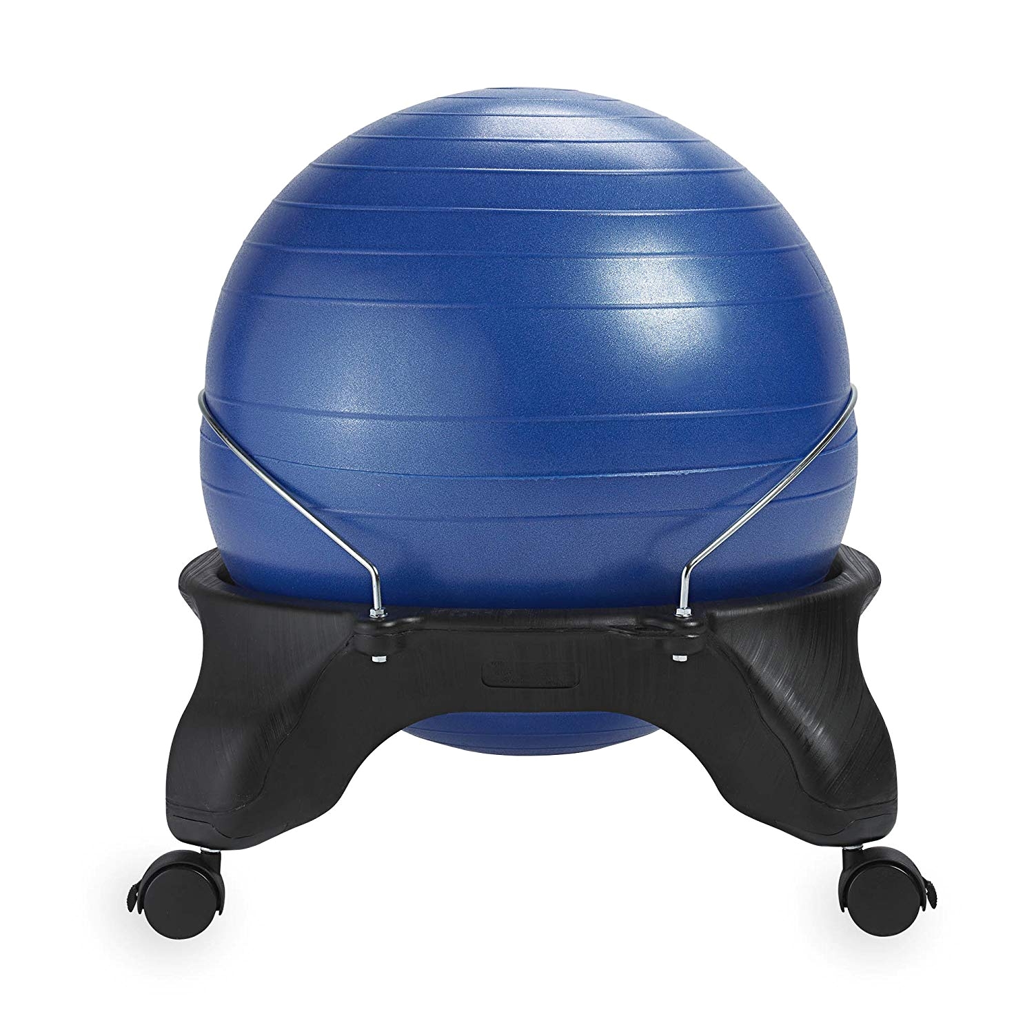 Gaiam Classic Balance Ball Chair – Charcoal Amazon Com Gaiam Classic Backless Balance Ball Chair Exercise