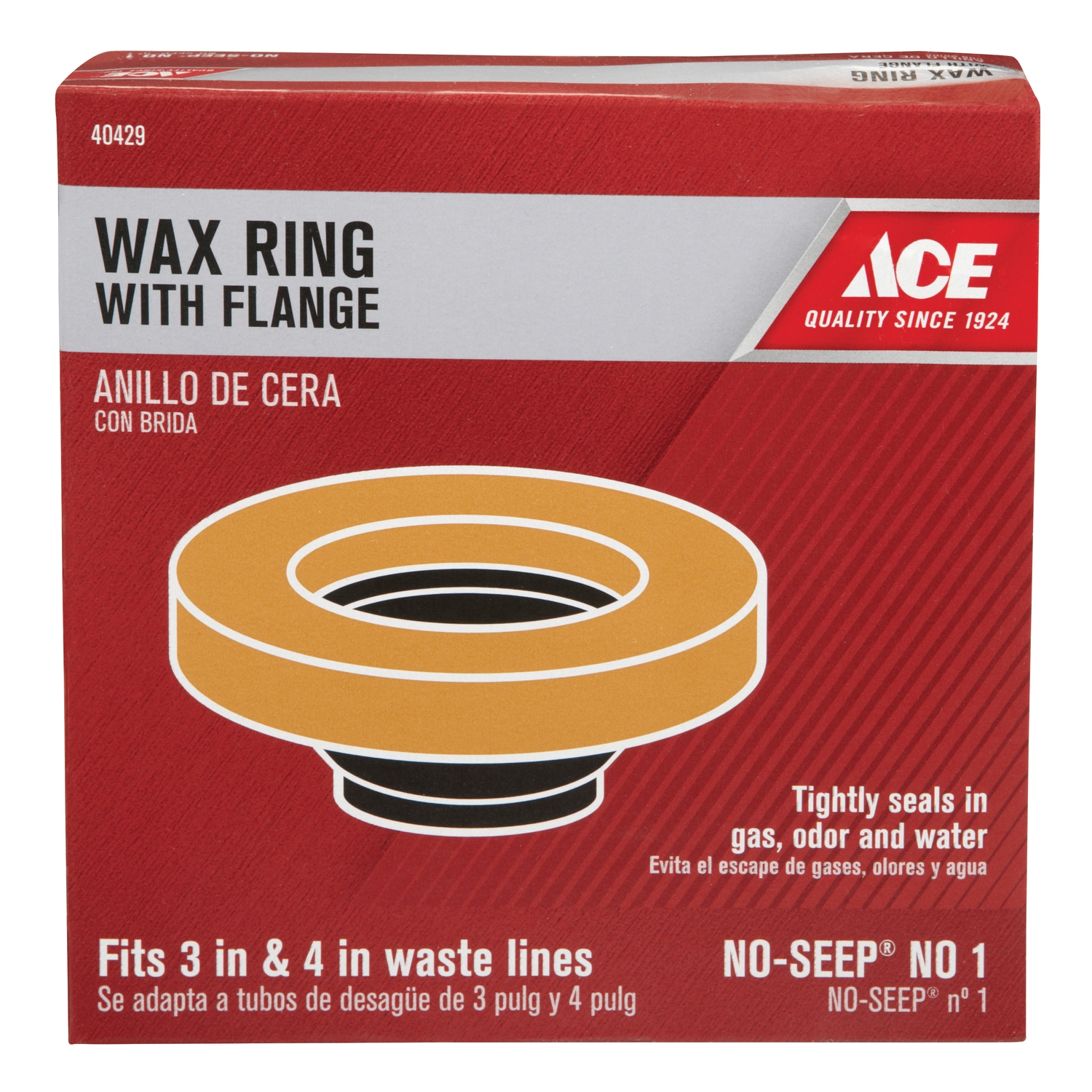 ace 3 id wax ring with flange 4 od